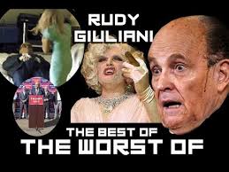 Rudy giuliani in borat subsequent moviefilm. The Best Of The Worst Of Rudy Giuliani Four Seasons Farts Hair Dye Borat 2 And Drag With Trump Youtube