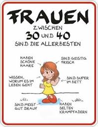Frauen Zwischen 30 40 Gebuertsdaag An Aner Fester Geburtstag