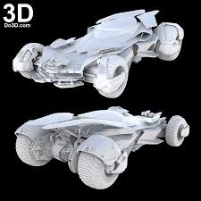 Batmobile Bat Car Batman V Superman Bvs Doj 3d Printable Model Project 1857 Do3d In 2020 Batmobile 3d Printable Models Batman V