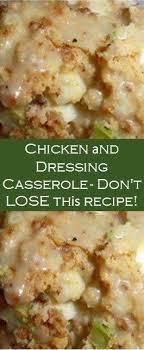 Chicken And Dressing Casserole Don T Lose Thiѕ Recipe Chicken Yummy Recipe In 2020 Chicken Dishes Recipes Easy Casserole Recipes Recipes