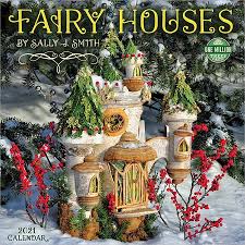 Fairy Houses 2021 Wall Calendar In 2020 Wall Calendar Fairy Houses Environmental Artist
