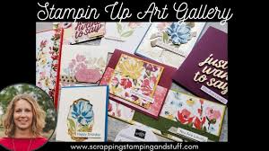 Stampin up card ideas gallery. 10 Card Ideas Using The Stampin Up Art Gallery Stamp Set And Fine Art Floral Product Suite Youtube