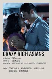 Chu, from a screenplay by peter chiarelli and adele lim, based on the 2013 novel of the same title by kevin kwan. Crazy Rich Asians Movie Poster Wall Film Posters Minimalist Film Posters Vintage