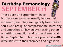 Astrolocherry Birthday Personology September 11 Sun Virgo