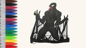 The only coloring on the mask was the black on the lenses. Venom Is Born To Kill Spiderman Coloring Pages The Spiderman 3 Sailany Coloring Kids Youtube