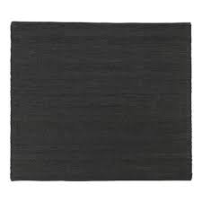 Wenns also auf dem sofa zu eng wird, eröffnen sich weitere bequeme sitzplätze auf dem teppich. Hanf Teppich Schwarz 180x180 Cm House Doctor