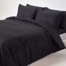 Oriental floral double duvet cover, brand new. Black Egyptian Cotton Duvet Cover With Pillowcases 200 Thread Count