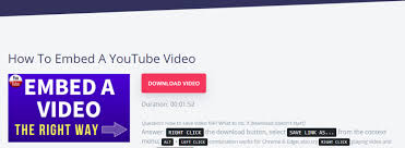 Click the download button to save the video … How To Download Embedded Video On Your Device Easily