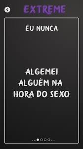 É uma pequena brincadeira que pode ser feita em dubla ou em grupo e é muito divertido e pode ser feita. Eu Nunca Pour Android Telechargez L Apk