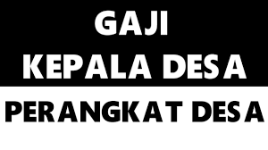 Oleh deddy's mei 11, 2019 posting komentar. Gaji Kepala Desa Dan Perangkat Desa 2020 Youtube