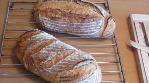 Pan Casero Primer Pan Con Masa Madre Pan Casero Pan De Masa Madre Receta Pan Integral