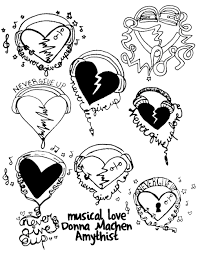 A musical note tattoo design on the arm of the men. Musical Love Tattoo Flash By Amythist On Deviantart