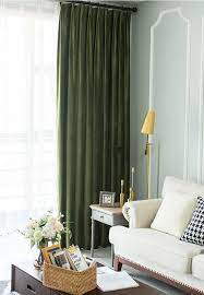 Browse our selection of olive green sheer curtains and find the perfect design for you—created by our community of independent artists. Pair Of Olive Green Velvet Curtains Bedroom Velvet Curtains Etsy In 2021 Green Curtains Living Room Living Room Green Velvet Curtains Living Room