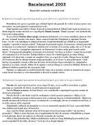 Modele de subiecte (teste de antrenament) bacalaureat 2021 la toate materiile Rezolvari Subiecte Romana Oral Bac Docf15ca