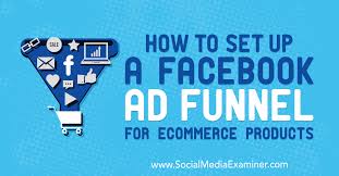 How To Set Up A Facebook Ad Funnel For Ecommerce Products Facebook Ad Ecommerce Fb Ads