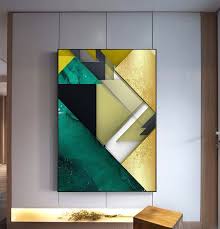 Black And Gold Artwork Green Black Gold Foil Minimalist Geometric Printable Rectangular Squares Triangles Artwork Instant Download Office Decor Coffee In 2020 Geometric Printable Geometric Wall Art Geometric Art
