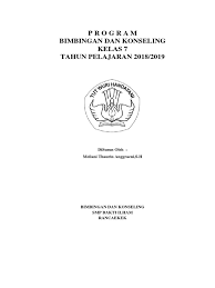 Buku lks intan pariwara sejarah kelas xi pdf yang bisa anda unduh secara gratis dengan menekan tombol download. Contoh Program Bk Smp Sesuai Pop Bk Kelas 7