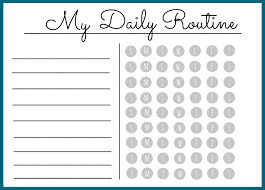 Daily Schedule Chart Printable Www Bedowntowndaytona Com