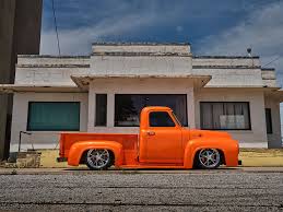 Image result for Orange 1953 Truck