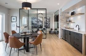 exquisite modern rustic showhome with farmhouse accents in calgary in 2021 show home kitchen designs layout home