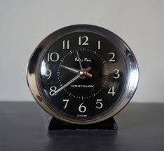 Westclox Baby Ben Wind Up Vintage Alarm Clock Black Made In Scotland 60 S 70 S Retro Vintage Alarm Clocks Clock Alarm Clock