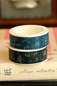 Sale Kawaii Masking Tape Set I Love Science Masking Tape Washi Tape Paper Tape
