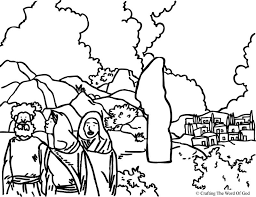 Search here for free bible quizzes, word search puzzles, coloring pages, crosswords, worksheets, videos, and more. Lots Wife Coloring Page Crafting The Word Of God