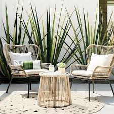 Latigo 3 Pc Rattan Patio Chat Set Threshold Target Outdoor Patio Decor Favorite Outdoor Furniture Bistro Patio Set