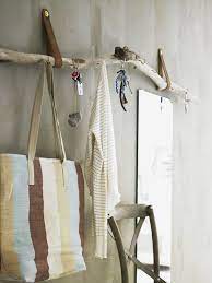 Die haken wurden aus schmiedenägel angefertigt. Treibholz Garderobe Zuhause Diy Deko Ideen Deko
