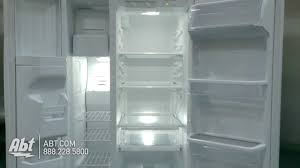 Whirlpool gold series installation instructions manual (17 pages) brand: Whirlpool White Side By Side Refrigerator Wrs322fdaw Youtube