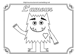 les monstres des emotions en coloriage la couleur monstre plumes