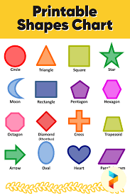 37 basic geometric shapes and figures in this section we discuss basic geometric shapes and ﬁgures such as points, lines, line segments, planes, angles, triangles, and quadrilaterals. 10 Best Printable Shapes Chart Printablee Com