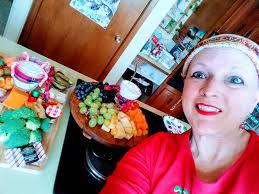 Vegetable board and Jasper Old Fashioned