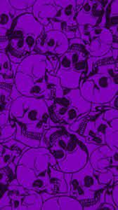 Halloween Purple Skeleton Phone Wallpaper Purple Wallpaper Iphone Purple Aesthetic Dark Purple Aesthetic