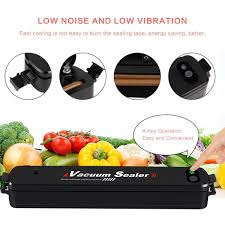 Compact Vacuum Sealer Machine for Food Preservation Ash Color