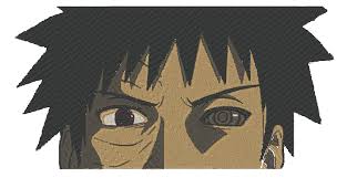 Uchiha obito wallpaper, naruto uchiha madara digital wallpaper. Anime Embroidery Obito Uchiha Eyes A G E Store Embroidery Patterns