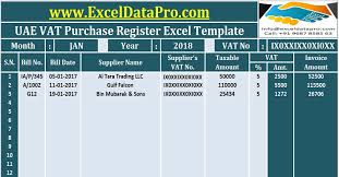 7 Uae Vat Excel Templates By Exceldatapro By Mohammed Fahim Medium