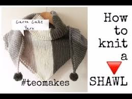 Look at all of this amazingness i found on etsy! How To Knit A Triangle Shawl Caron Cakes Review Youtube