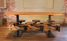 Designed by duffy london, the swing table definitely brings fun to dining. Oak Kitchen Breakfast Table With Attached Swing Out Seats For Sale At 1stdibs