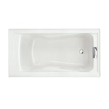 The home depot carries a wide range of standard and jetted tubs to choose from in styles and finishes that elevate your bathroom design. American Standard Evolution 60 In X 32 In Acrylic Reversible Drain Bathtub In White 2422v 002 020 The Home Depot