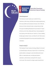 Relay for life sponsorship cover letter template. Relay For Life