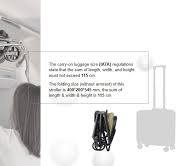 IATA Cabin Size Stroller | ODM Stroller Manufacturer