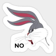 We did not find results for: No Meme Bugs Bunny Sticker