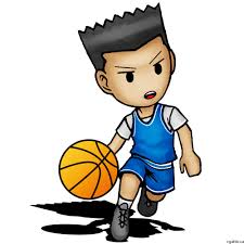 Cartoon Basketball Player Drawing In 4 Steps With Photoshop Basketball Drawings Sports Drawings Cartoon