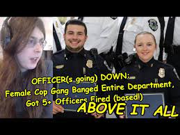 OFFICER(s going) DOWN: Female Cop Gang Banged Entire Department, Got 5+  Officers Fired (based!) - YouTube