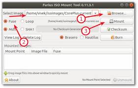 Mount An Iso File On Linux Using Furius Iso Mount Gui App Linux Mounting Iso