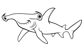 Baby shark menggambar dan mewarnai mainan bayi hiu untuk anak anak pinkfong baby shark family. Contoh Gambar Mewarnai Gambar Ikan Hiu Kataucap