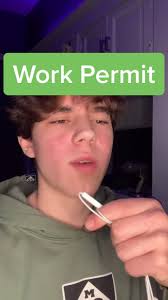 Answer to @mel_gulen Work Permit 101 👍🏼 #workpermit #teen #fyp #foryou