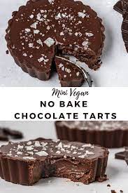 Salted Dark Chocolate Tarts Short Girl Tall Order Chocolate Tarts Recipe Chocolate Tart Flourless Desserts
