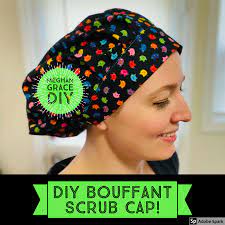 Diy Bouffant Scrub Cap Bouffant Scrub Caps Diy Sewing Pattern Scrub Hat Patterns
